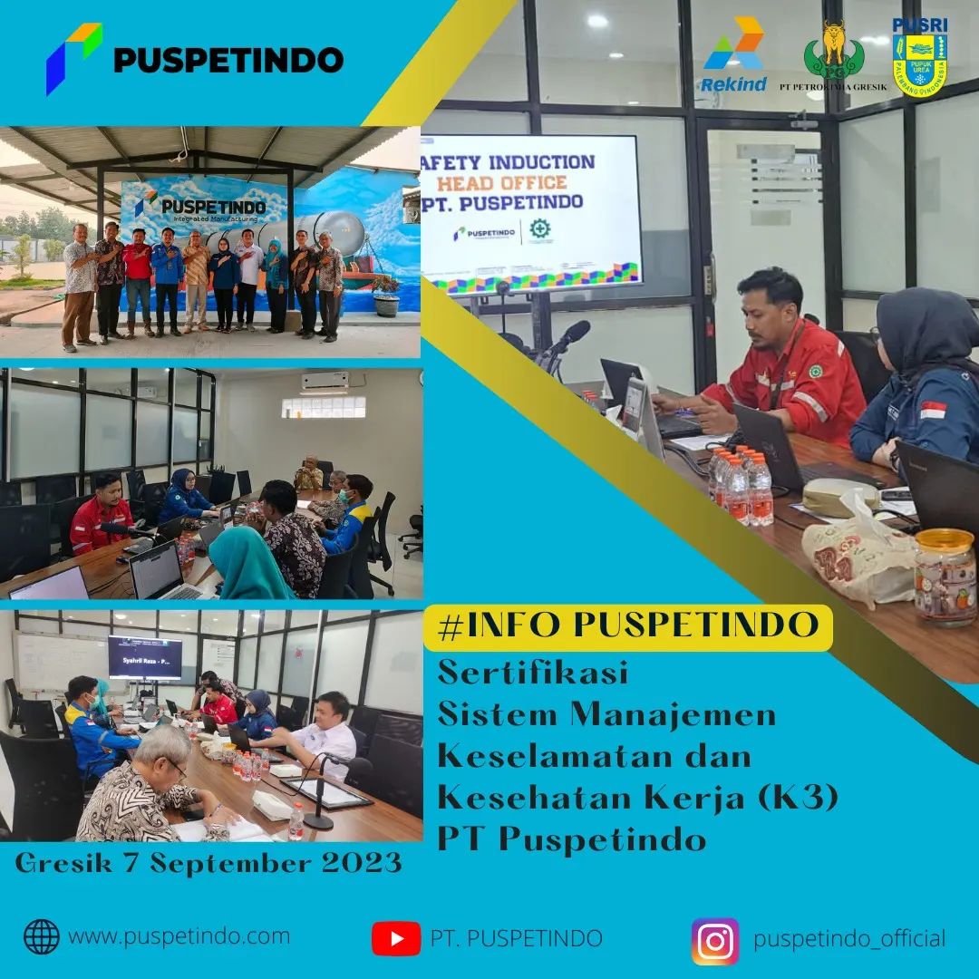 SERTIFIKASI SMK3 PT PUSPETINDO